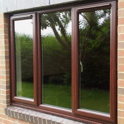 Rosewood window frames